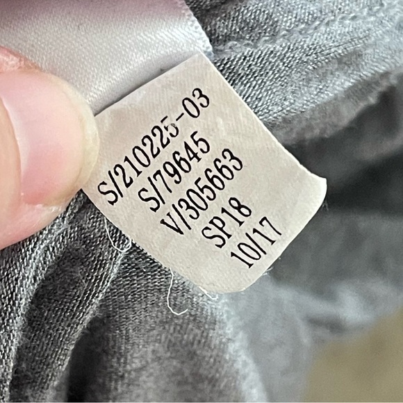Athleta sun lover hilo upf modal heather gray asymmetrical dress - Picture 7 of 8